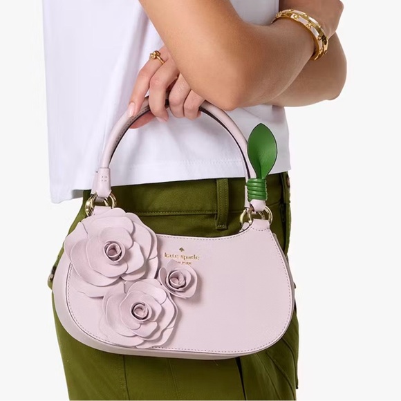 Kate Spade Floral Rose Shoulder Bag - Picture 6 of 7